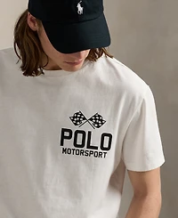 Polo Ralph Lauren Men's Classic-Fit Slub Jersey Graphic T-Shirt