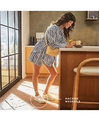 LifeStride Women's Recover Washable Lace Up Sneakers