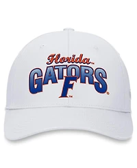Top of the World Men's White Florida Gators Fundamentals Game Adjustable Hat