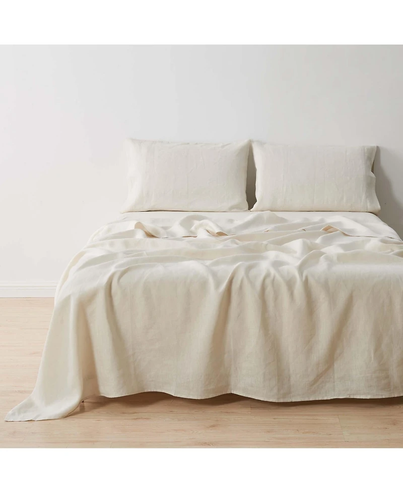 100% European Flax Linen Pillowcase Set