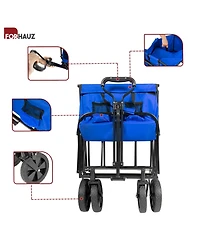 ProSource Folding Wagon Cart