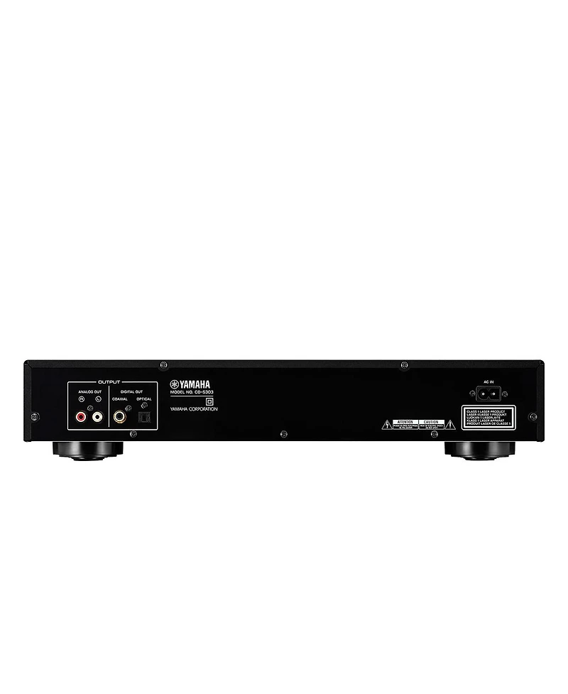 Yamaha Cd-S303 Cd Player with MP3/Wma/Lpcm/Flac/Usb Compatibility with A-S301 Integrated Amplifier