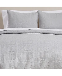 Linery & Co. Pinsonic Medallion Microfiber Quilt Set With Shams