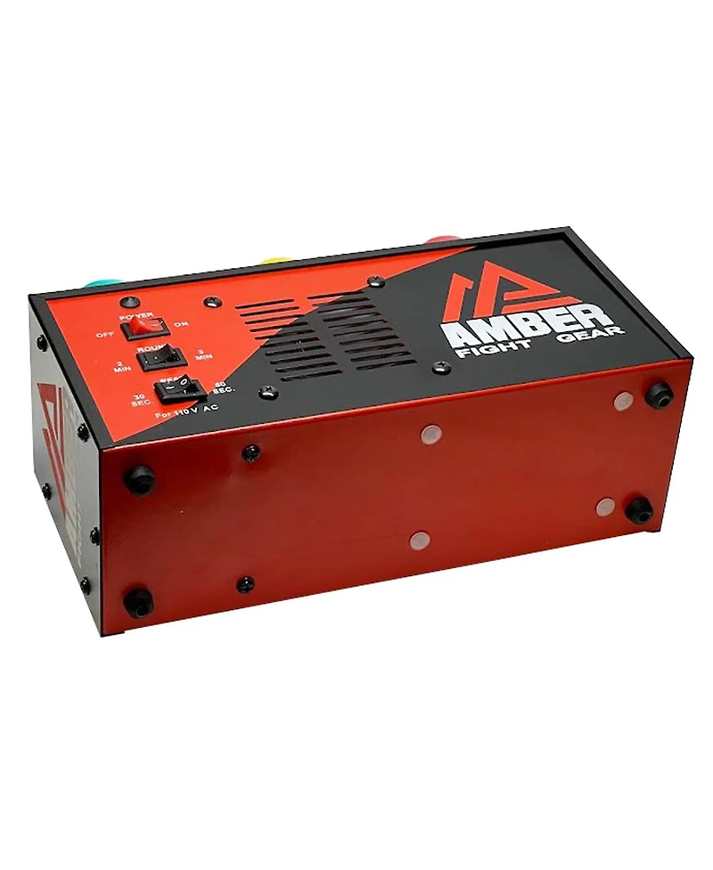 Professional Classic Boxing Interval Timer: Ultimate Gym Timer for Muay Thai, Mma, Kickboxing, and Martial Arts with Lights