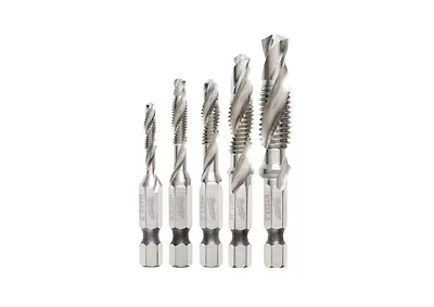 Milwaukee 48-89-4875 Shockwave Impact Metric Drill and Tap Bit Set - 5 Piece