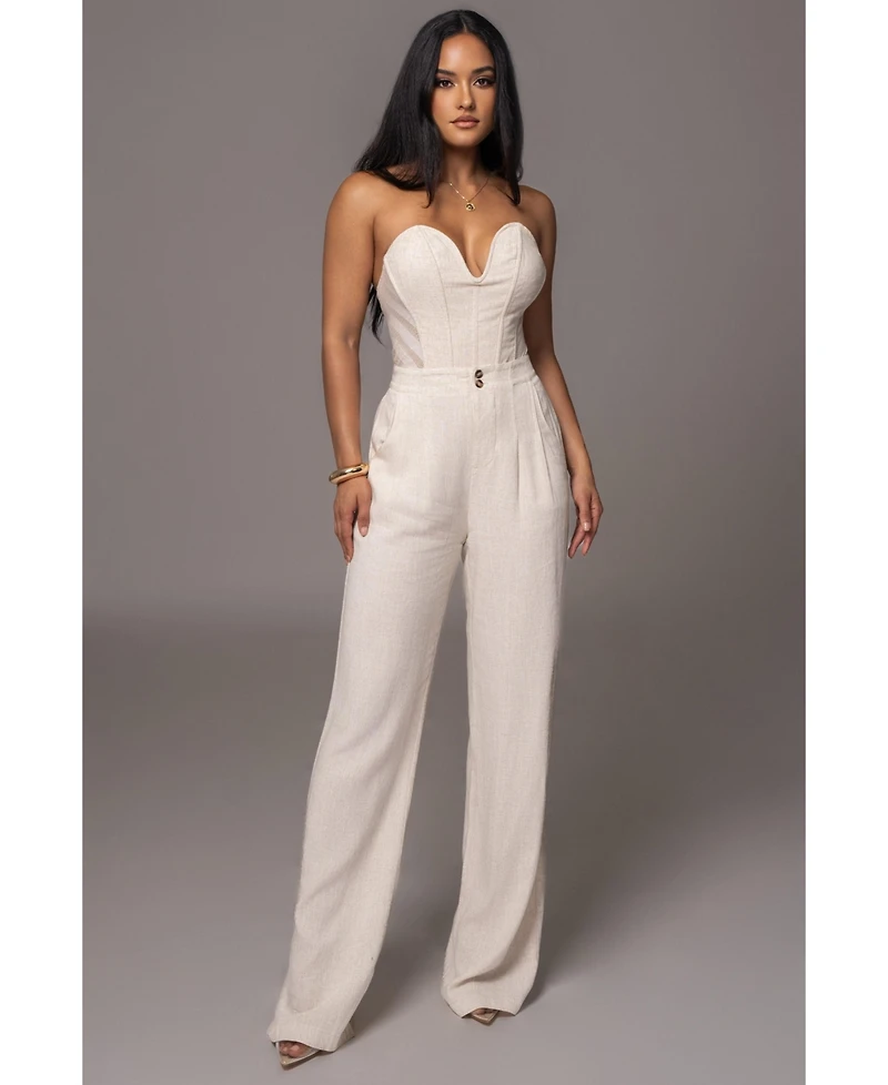 Jluxlabel Women's Thea Linen Pants