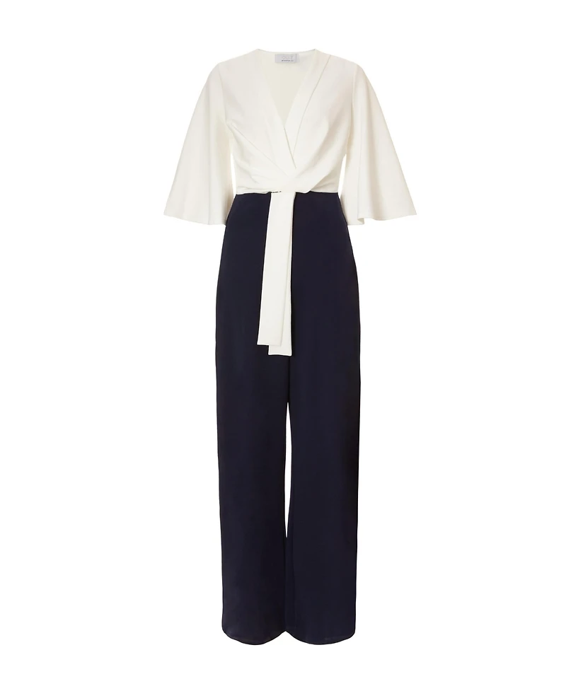 Quiz Women's Two Toned Scuba Crepe Jumpsuit