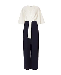 Quiz Women's Two Toned Scuba Crepe Jumpsuit