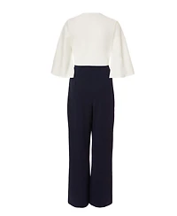 Quiz Women's Two Toned Scuba Crepe Jumpsuit