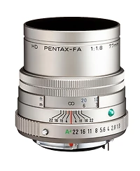 Pentax Pentax Hd 77mmF1.8 Limited Silver Limited Medium telephoto Prime Lens, High-Performance Hd Coating, Round Diaphragm (27890)