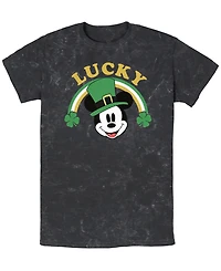 Mickey Classic Men's Lucky Mickey Short Sleeve T-Shirt