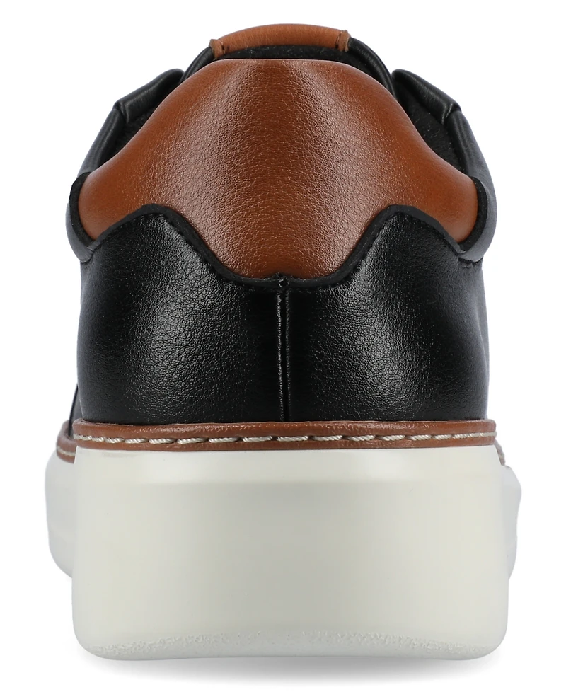 Vance Co. Men's Forbes Comfort Slip On Luxe Low Top Flexible Sneakers