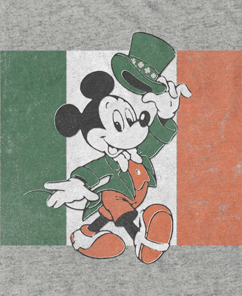 Mickey Classic Men's Vintage Luck Short Sleeve T-Shirt