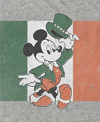 Mickey Classic Men's Vintage Luck Short Sleeve T-Shirt