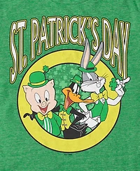 Looney Tunes Men's Team St Pats Short Sleeve T-Shirt