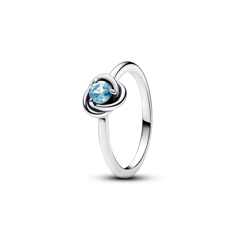 Pandora Sterling Silver Birthday Stone Circle Ring