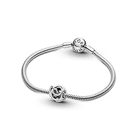 Pandora Sterling Silver Family Always Encircled Heart Charms