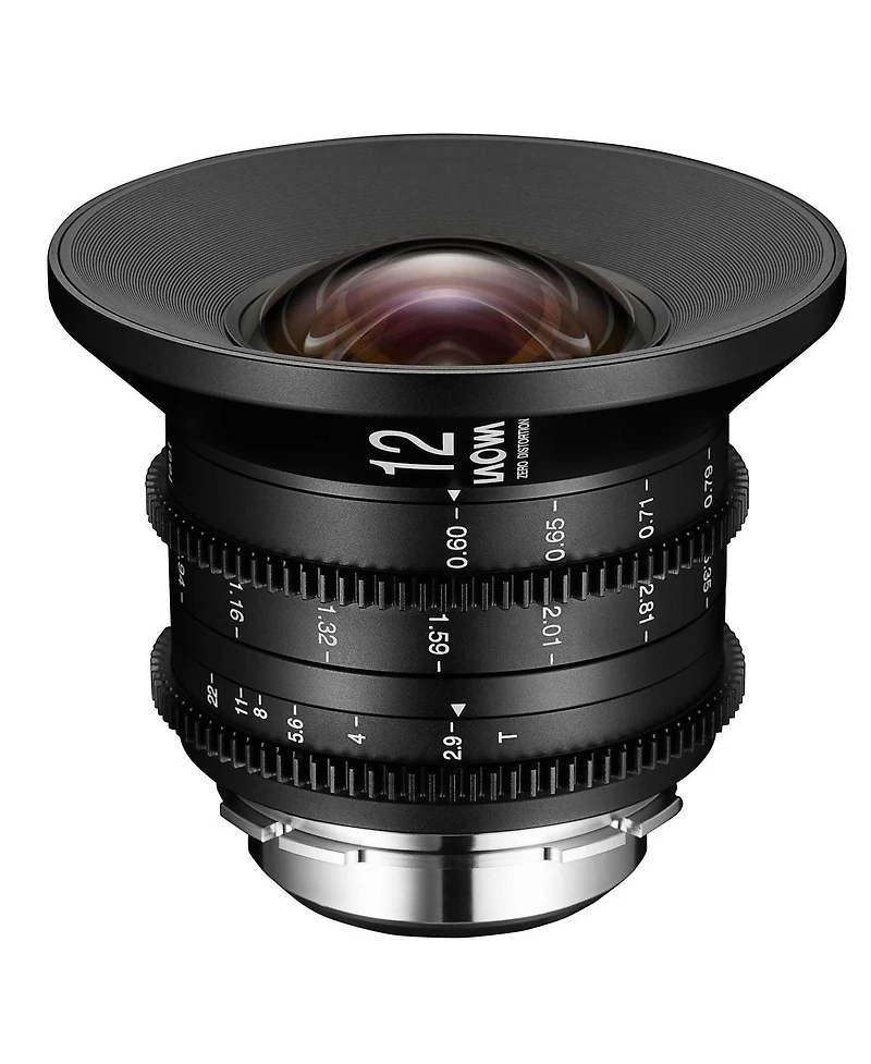 Venus Laowa 12mm T2.9 Zero-d Cine Lens for Canon Ef, Black