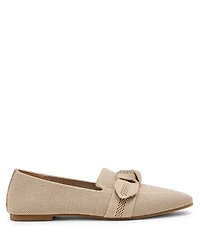 Anne Klein Women's Tanya Bow Knit Slip On Loafers