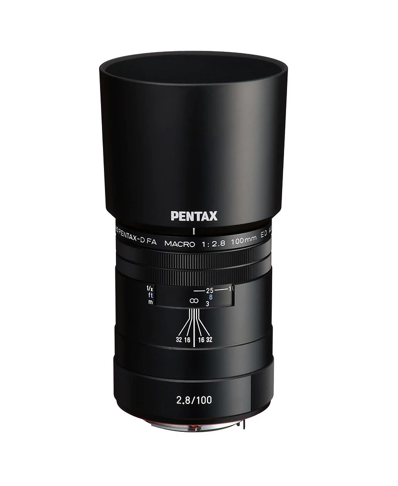 Pentax Hd Pentax-d Fa Macro 100mm f/2.8 Ed Aw Lens, Black
