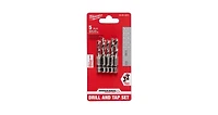 Milwaukee 48-89-4874 Shockwave Sae Impact Drill and Tap Bit Set - 5 Piece