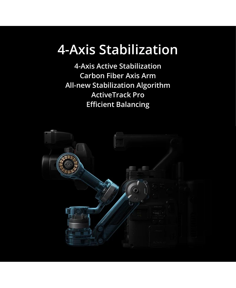 Dji Ronin 4D 4-Axis Cinema Camera 8K Combo Kit with Dl Pz 17-28mm T3.0 Asph Lens