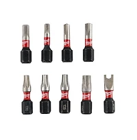 Milwaukee 48-32-4620 Shockwave Impact Security Insert Bit Set - 9 Piece