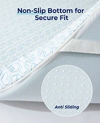 Unikome Ultra Soft Memory Foam Mattress Down Alternative Mattress Topper, Queen