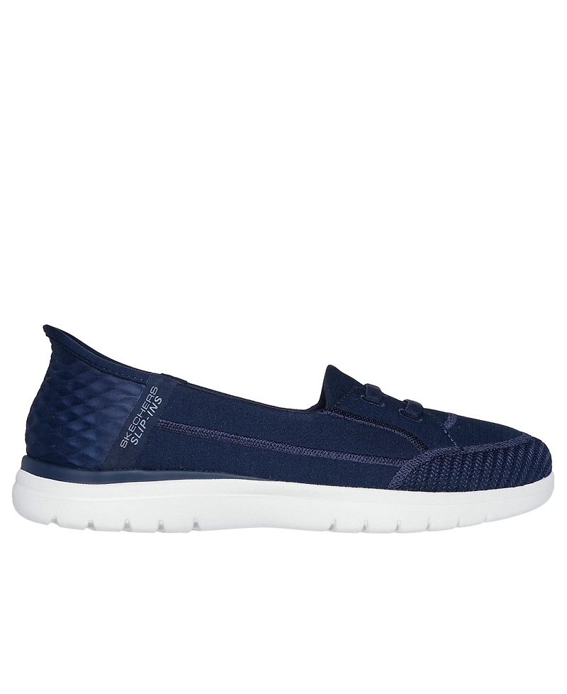 Skechers Slip-Ins: On-the-go Flex - Top Notch Slip-On Walking Sneakers from Finish Line