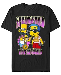 The Simpsons Men's Music Group Short Sleeve T-Shirt