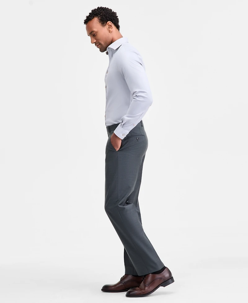 Michael Kors Men's Classic-Fit Wool-Blend Suit Separate Pants