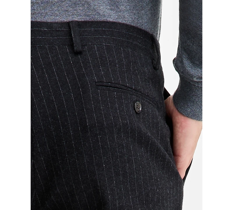 Tommy Hilfiger Men's Modern-Fit Knit Pinstripe Suit Separate Pants