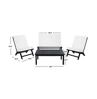 Chaston 4 Pc Outdoor Living Set