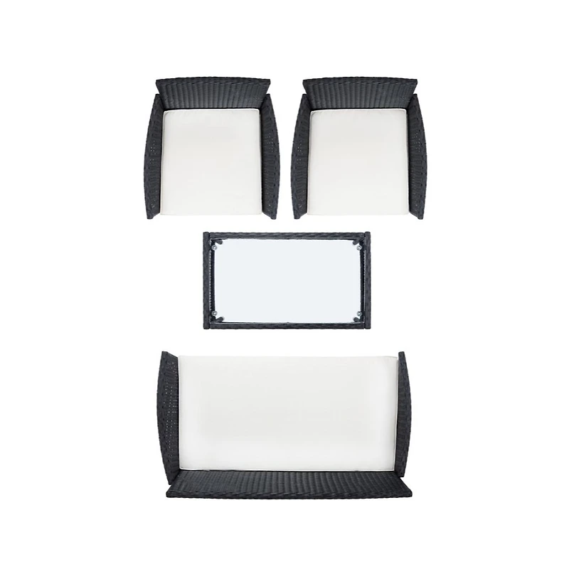 Abdul 4PC Outdoor Living Set