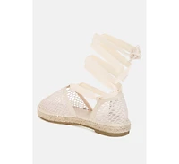 Sonara Mesh Flat Espadrille Sandals
