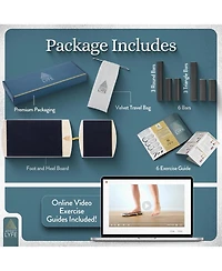 Joroto Foot & Ankle Strengthener Balance Board – Durable Foot Stretcher for Plantar Fasciitis Relief & Foot Health | Exercise Videos & Travel B