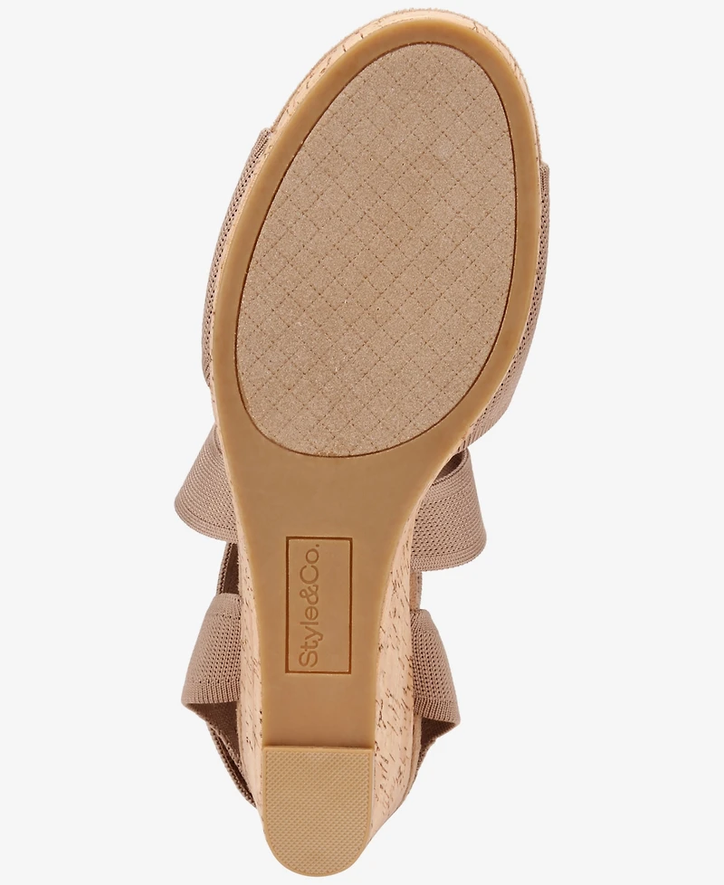 Style & Co Women's Sicilyy Wedge Sandals, Exclusively at Macy's