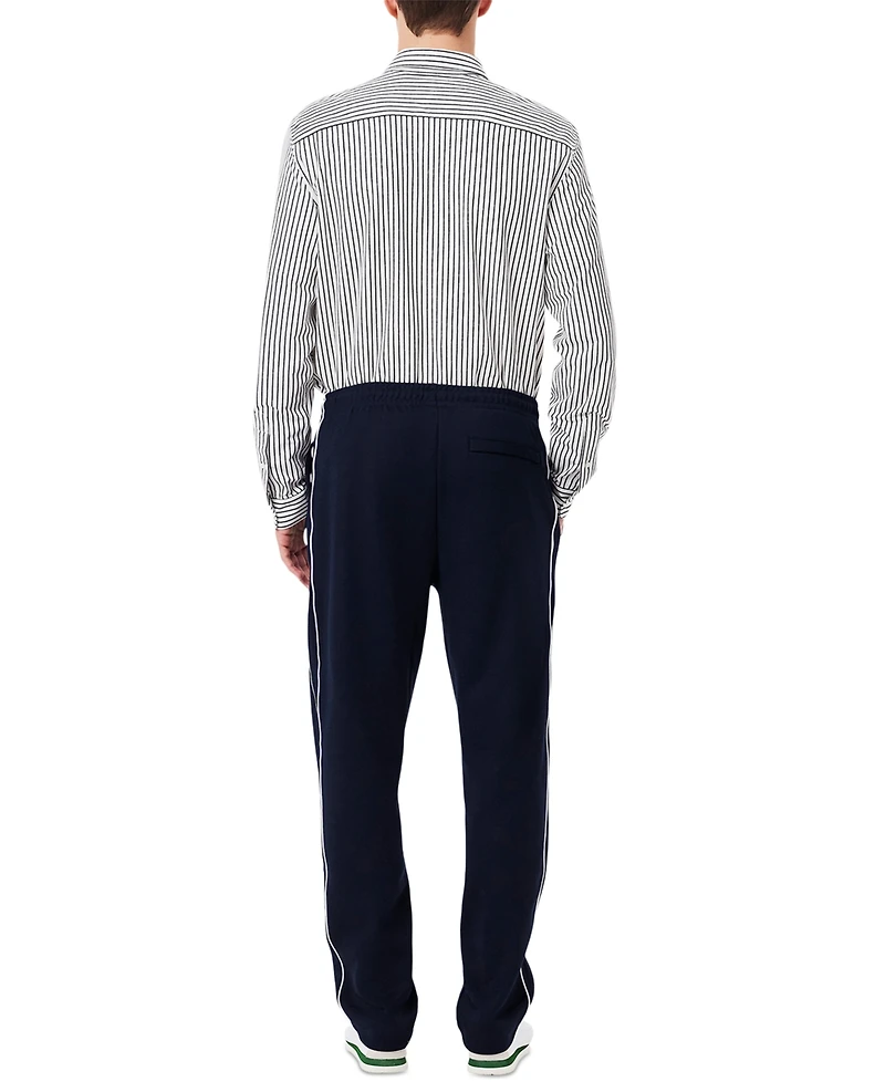 Lacoste Men's Interlock Pique Adjustable Joggers - 166