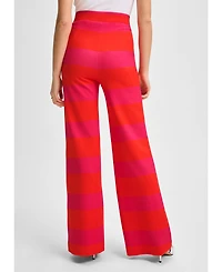 Isaac Mizrahi Women's Wide Leg Ponte Pant
