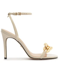 Arezzo Women's Vanessa High Stiletto Round Toe Sandals