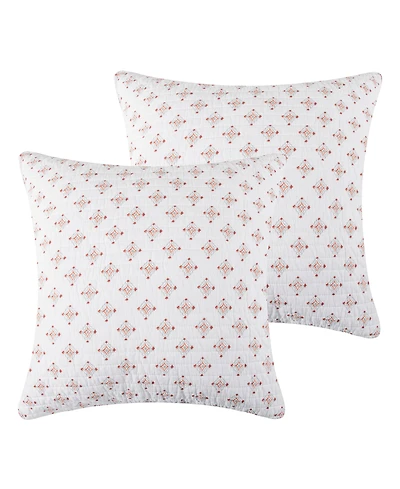 Levtex Bertelli Tile 2-Pc. Sham Set, European