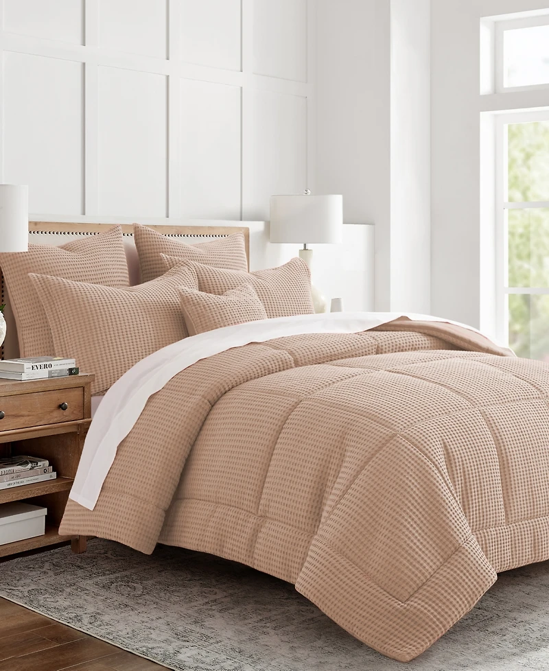 Levtex Mills Waffle Textured 2-Pc. Comforter Set, Twin/Twin Xl