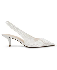 Betsey Johnson Women's Dian Floral Slingback Pumps