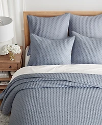 Levtex Cross Stitch Stitching 3-Pc. Bedspread Sets, King/California King