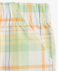 Baby Boys Sun Plaid Twill Shorts, Exclusively at Macy's