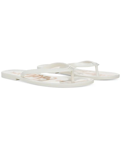 Sam Edelman Women's Dean Jelly Thong Flat Sandals