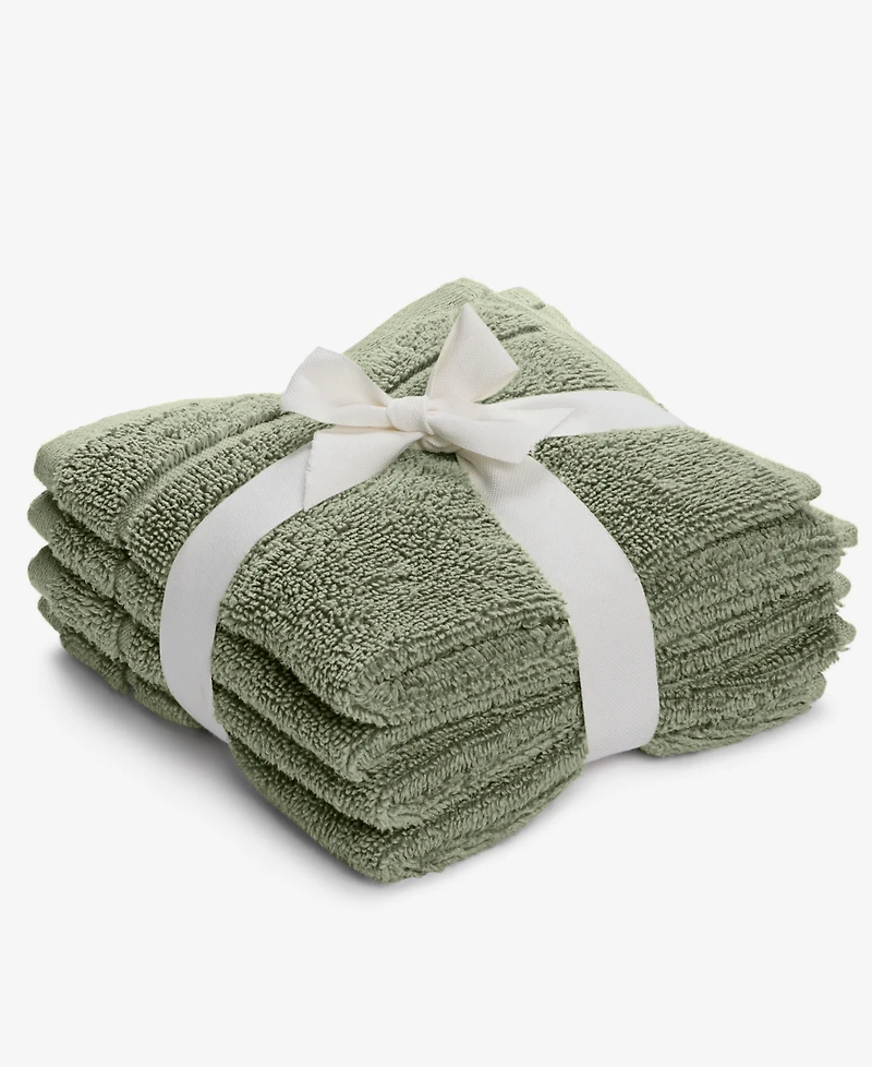 Arch Studio Quick Dry Washcloth 4-Pack, Exclusively at Macy's