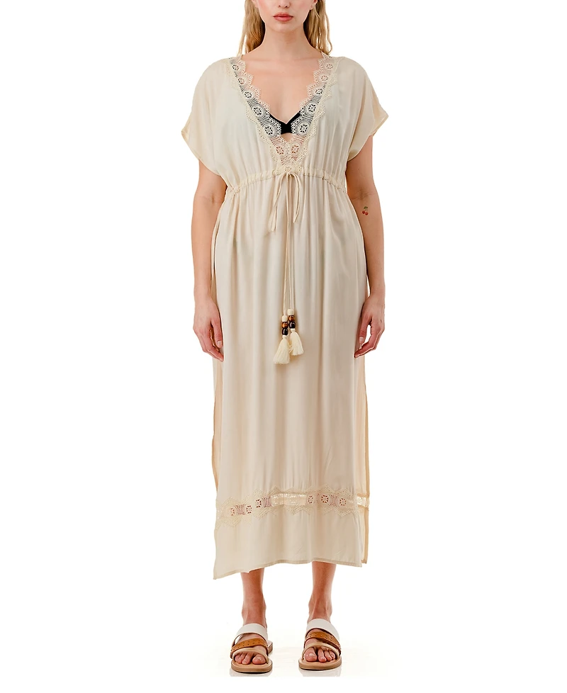 Marcus Adler Women's Boho Swim Cover-Up Dress