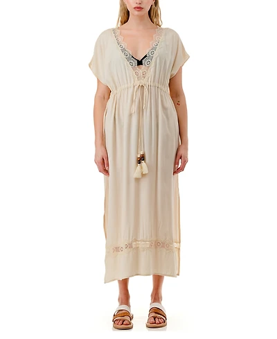Marcus Adler Women's Boho Swim Cover-Up Dress