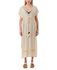 Marcus Adler Women's Boho Swim Cover-Up Dress